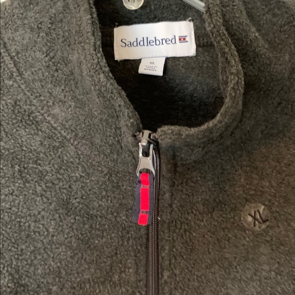 NEW Men’s Mock half zip long sleeve gray pull over - Picture 4 of 7